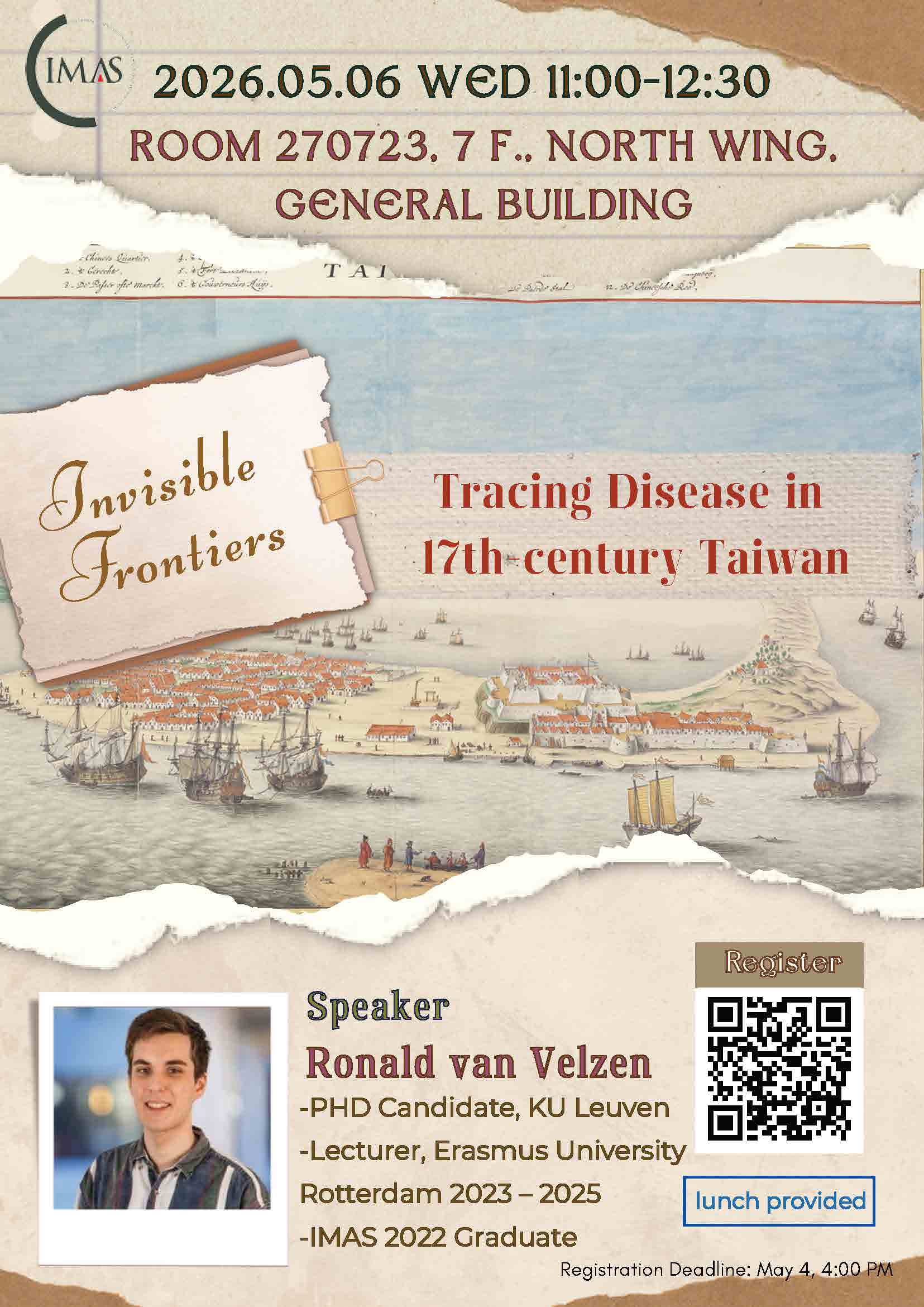 Tracing Disease in  17th-century Taiwan